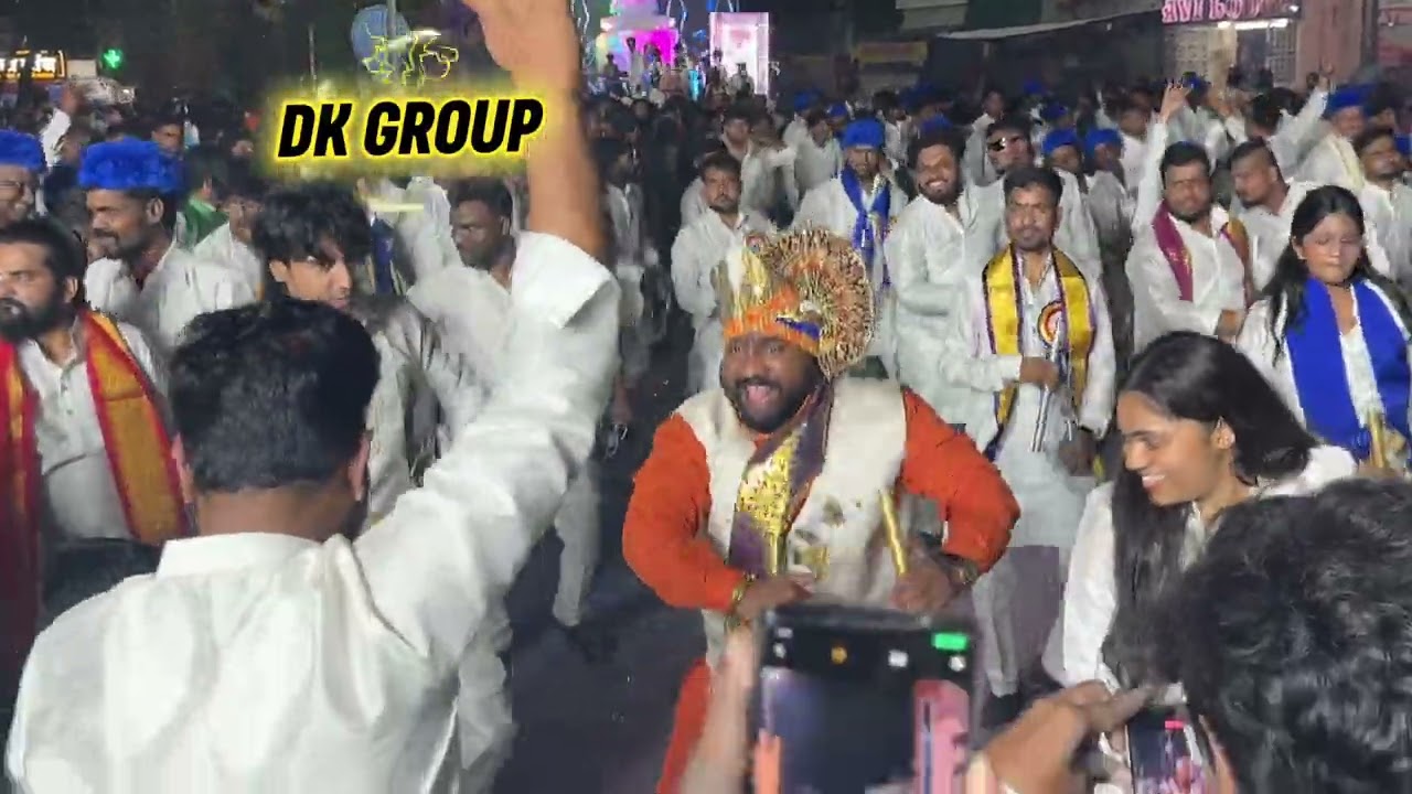 DK Group भव्य लेझीम ताफा // DK Boss//धम्मचक्र परिवर्तन दिन 2025