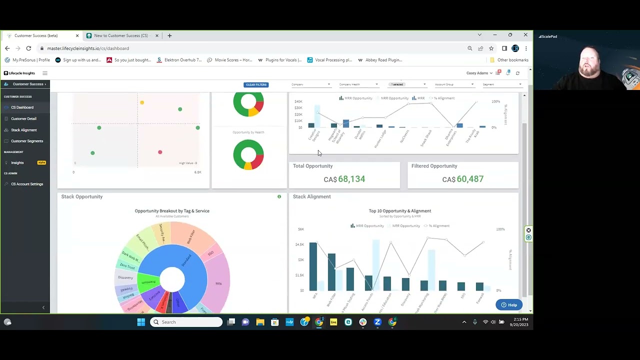 New to CS: Week 3 - Customer Success Dashboard
