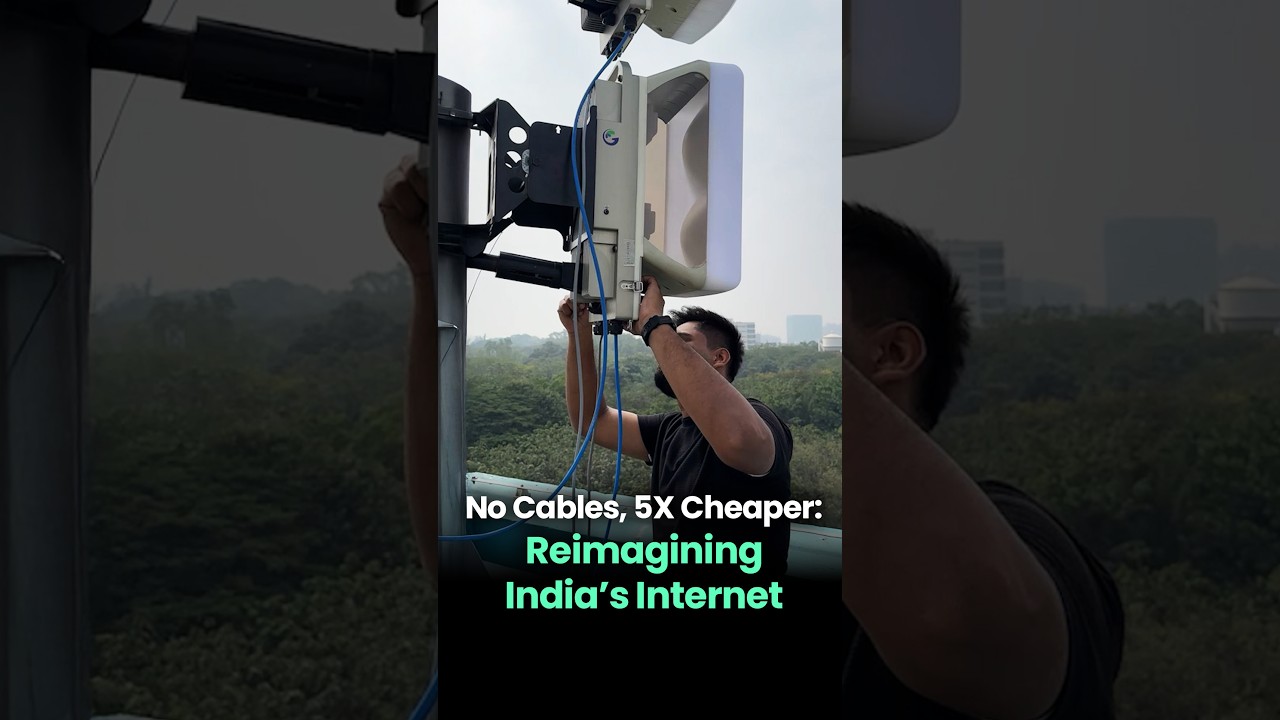 No Cables, 5X Cheaper: Reimaging India&rsquo;s Internet