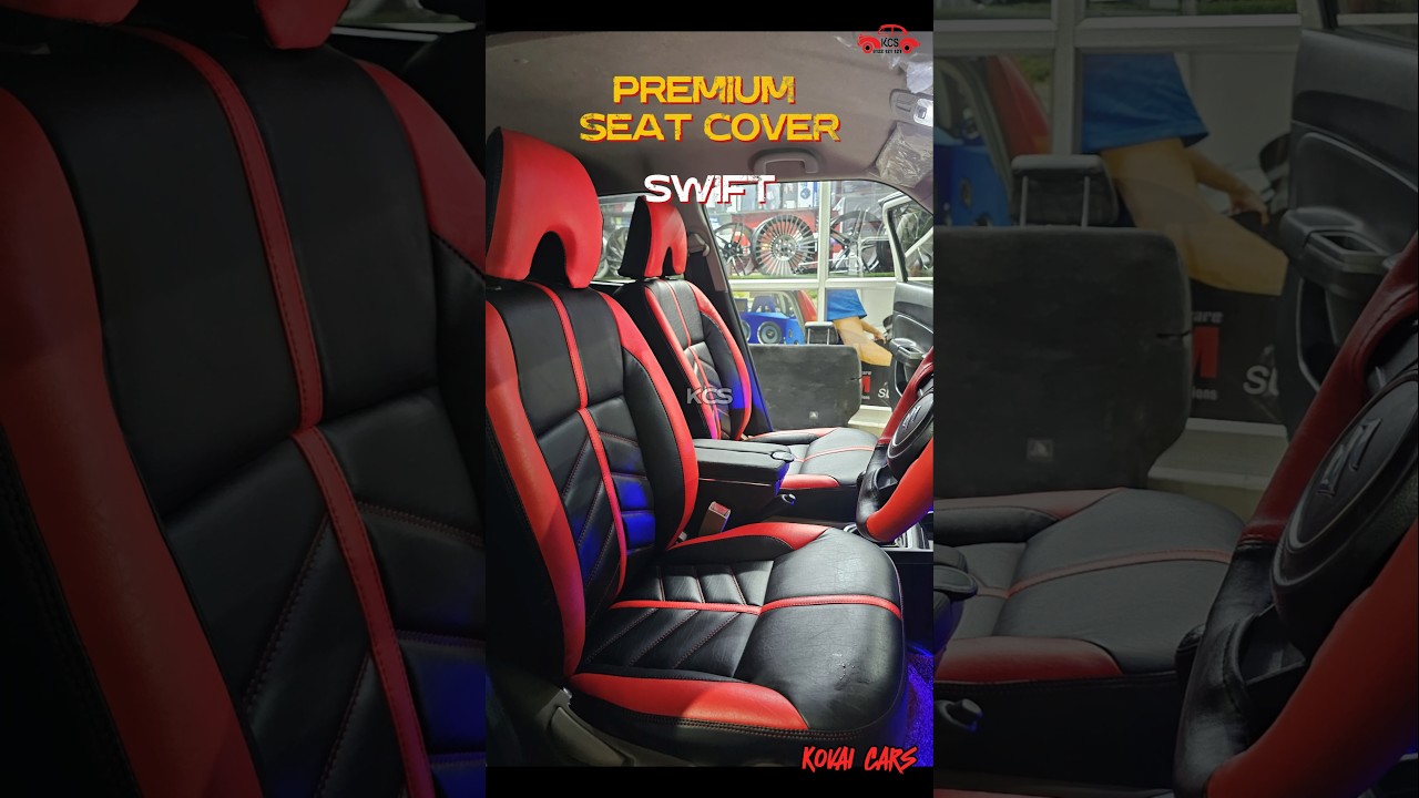 #swift PREMIUM SEAT COVER-ARM REST-NOODLES MAT #kovaicars #kcs #automobile #caraccessories #tvk