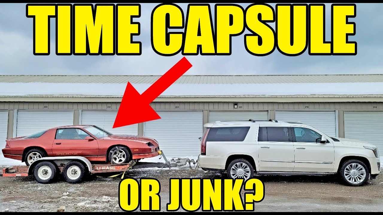 I Bought An Abandoned IROC Z Camaro That Sat For 27 Years In A Storage Unit! Here's How Much!