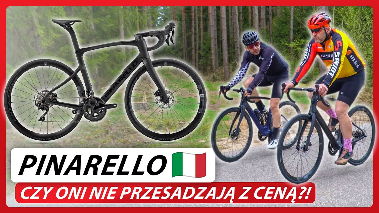 Włoskie rowery - dlaczego one tyle kosztują? Pinarello X3 105 Di2