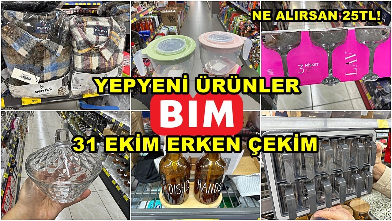 BİME KOŞUN💃📢BİM 31 EKİM 2025 AKT&Uuml;EL &Uuml;R&Uuml;NLER İLK KEZ BURADA👀💥/BİM AKT&Uuml;EL &Uuml;R&Uuml;NLERİ İLK SEN G&Ouml;R🔥📌BİM
