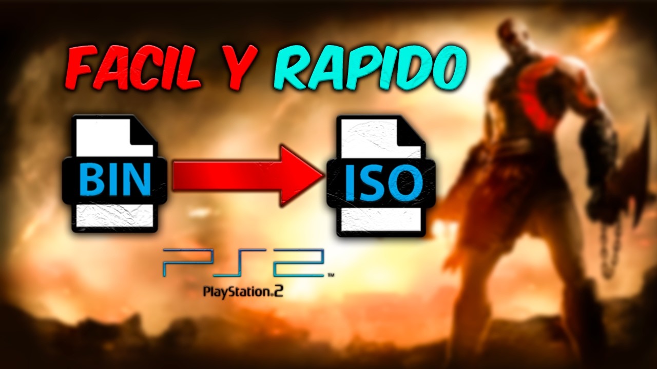 Convierte Juegos de PS2 de BIN/CUE a ISO en Minutos! (Súper Fácil)