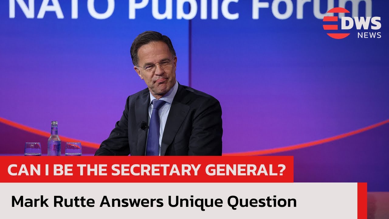 Watch Mark Rutte Laugh and Answer One-of-a-Kind NATO Question | AC1I