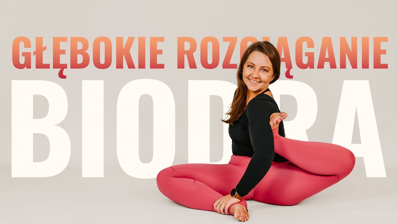 Głębokie rozciąganie - rotacja zewnętrzna w biodrze ★★★☆