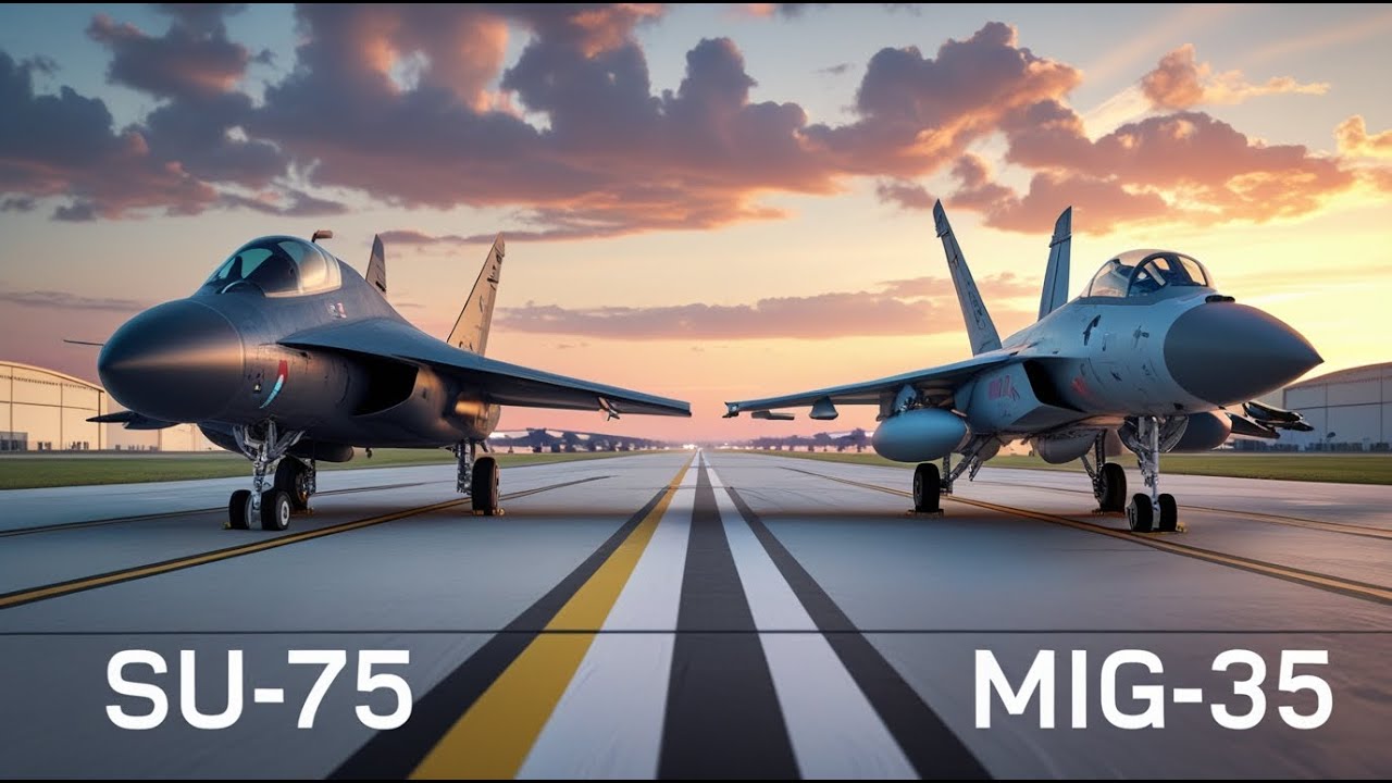 Новый SU-75 vs МиГ-35 Полное сравнение российских истребителей