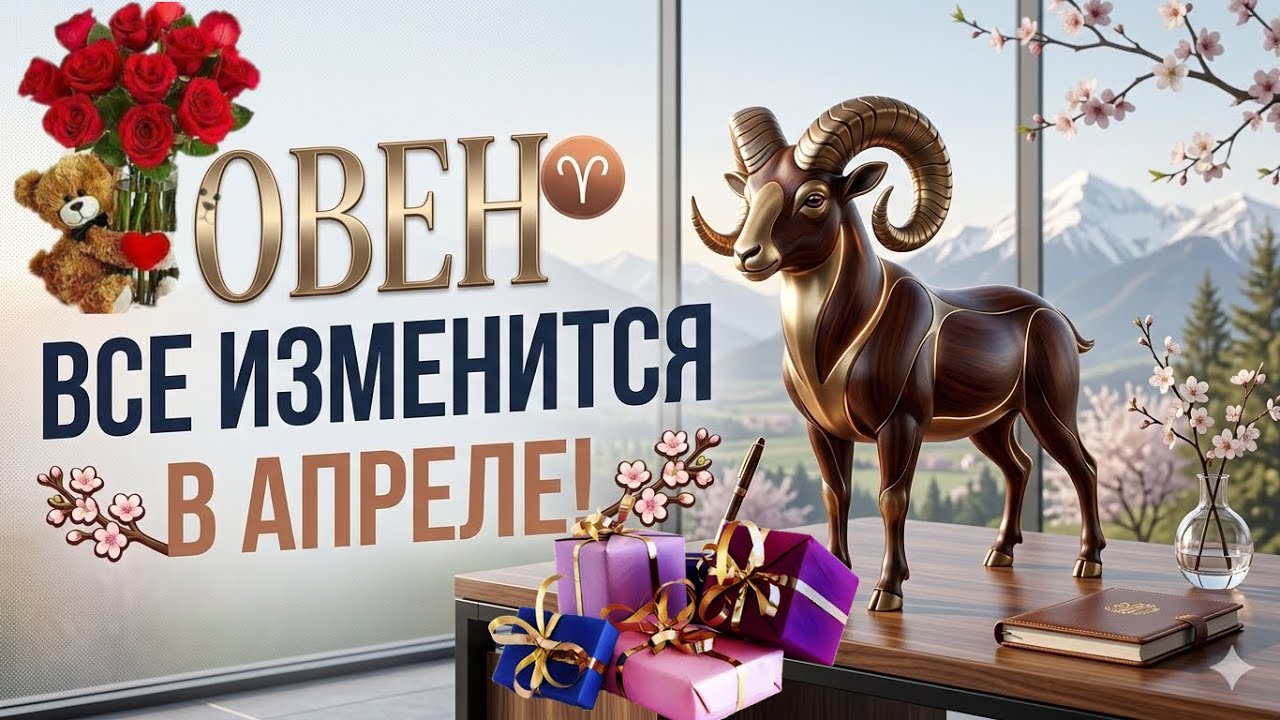 🎁🎂🥳🎉🎈ОВЕН, ♈️,   ♦️♣️ все ИЗМЕНИТСЯ в 🍀 АПРЕЛЕ,🔮таро, 🔯 гороскоп,овен апрель таро.прогноз гороскоп, 