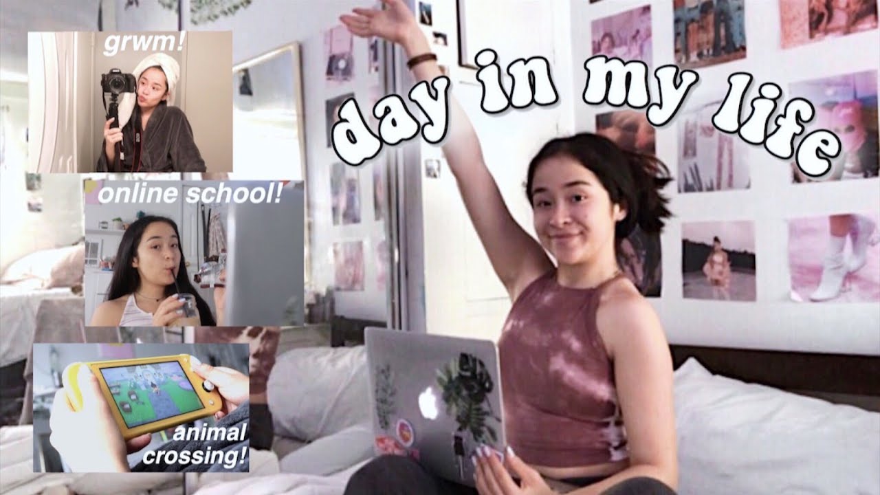a *productive* day in my life as a quarantined teen