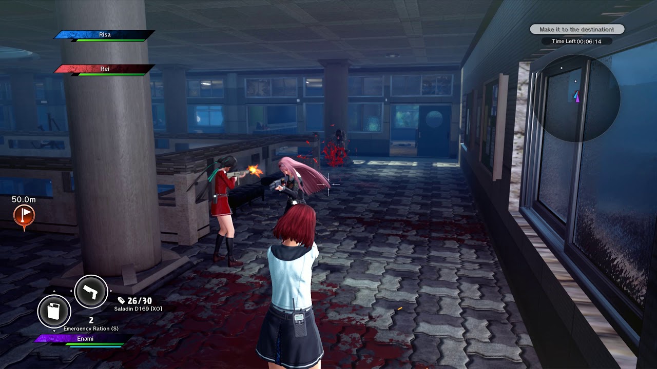 SG/ZH: School Girl/Zombie Hunter ~ Outfit Play ~ Winter Uniform ~ Risa Enami Rei