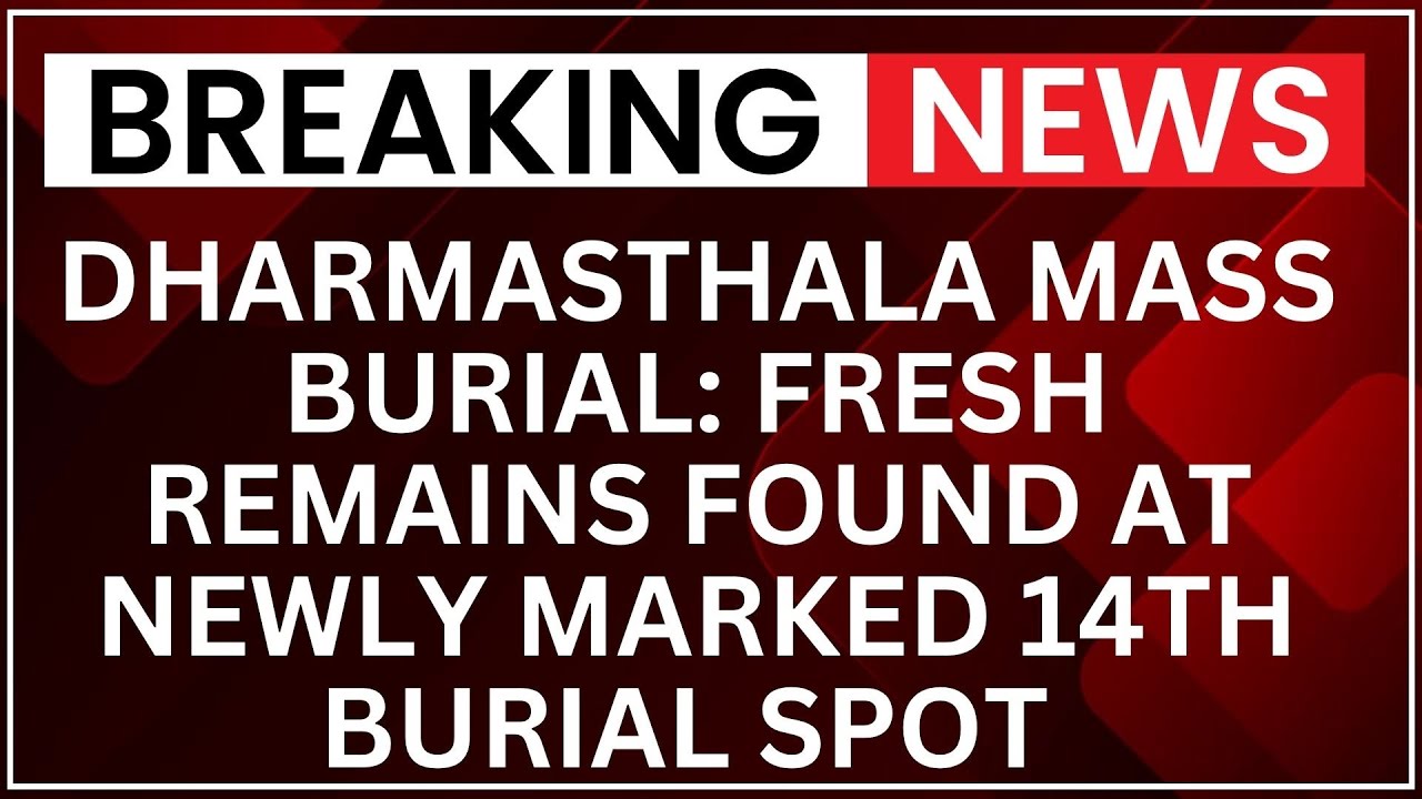 Dharmasthala Case Twist: SIT Uncovers Skull, Sari & Slippers at 14th Burial Site | NewsX