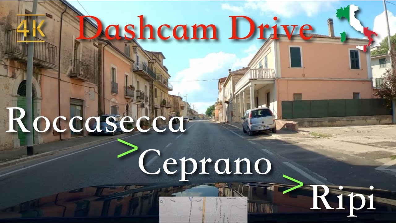 Scenic Drive (Lazio), Italy [Roccasecca ⩾ Ceprano ⩾ Ripi] September 2021 | 16:00 | ⛅