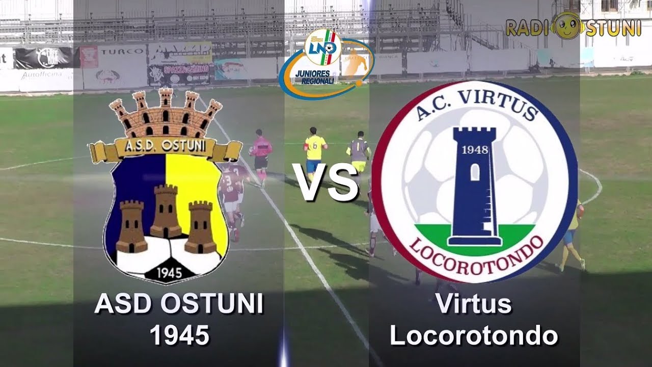 Highlights Juniores ASD Ostuni 1945 vs A.C. Virtus Locorotondo 1948 2 a 3 _ Radiostuni