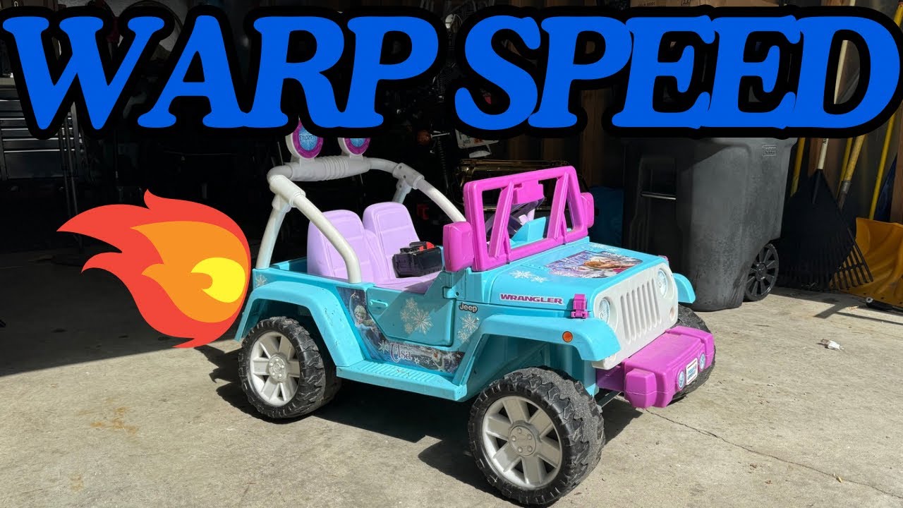 Power Wheels ML Toys 18v Conversion with Milwaukee Tool Batteries