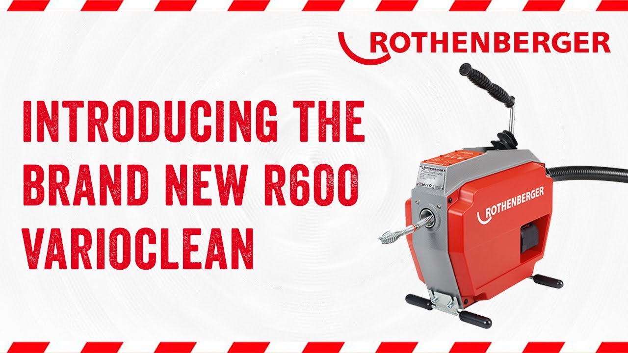 How To Use The Cordless R600 Varioclean Drain Cleaning Machine