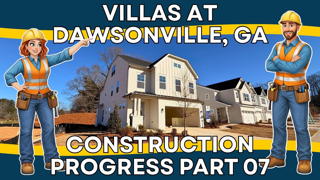 New Construction Update in Dawsonville, GA | Villas at Dawsonville Models