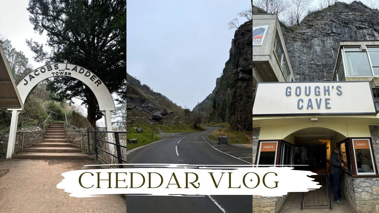 Cheddar Vlog | Cheddar Gorge | Gough's Cave | Jacob's Ladder | January 2025