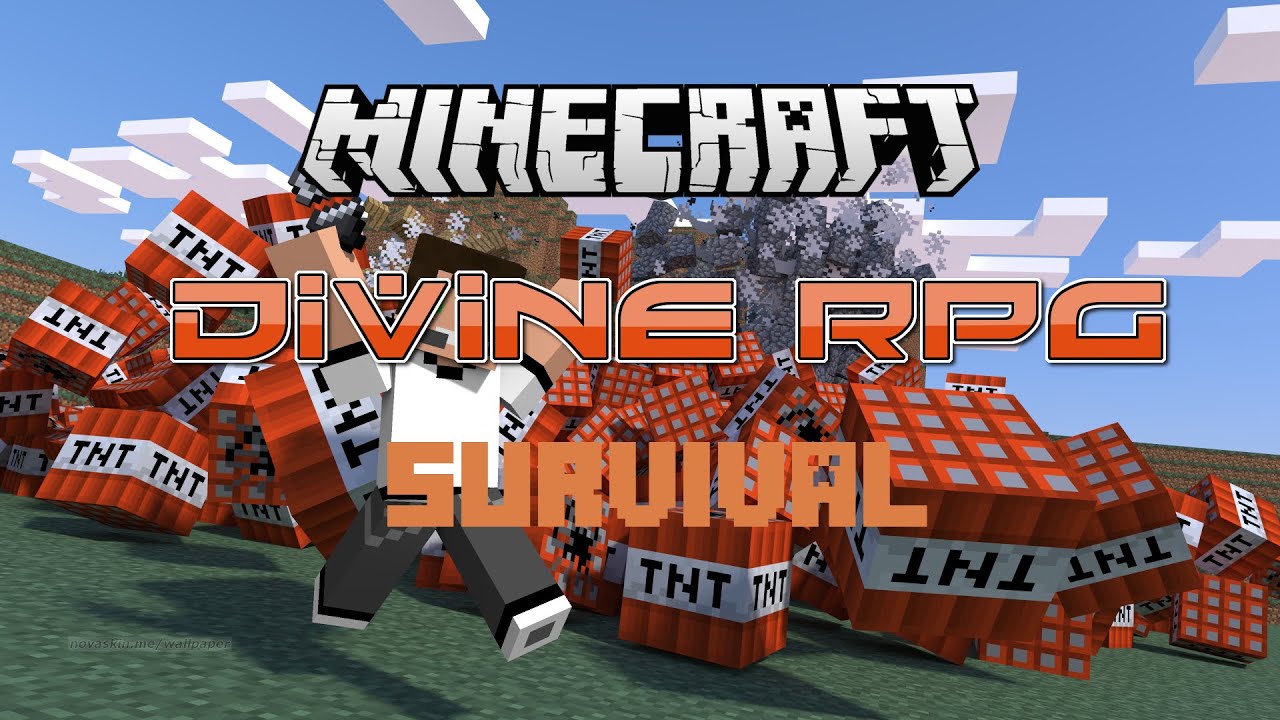 MInecraft Divine RPG E1: CYCLOPS!!!!!