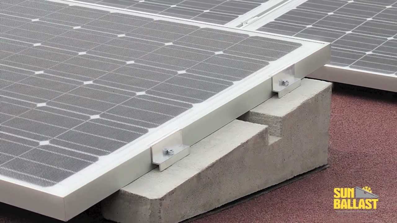 SUNBALLAST- Sistema di montaggio pannelli fotovoltaici