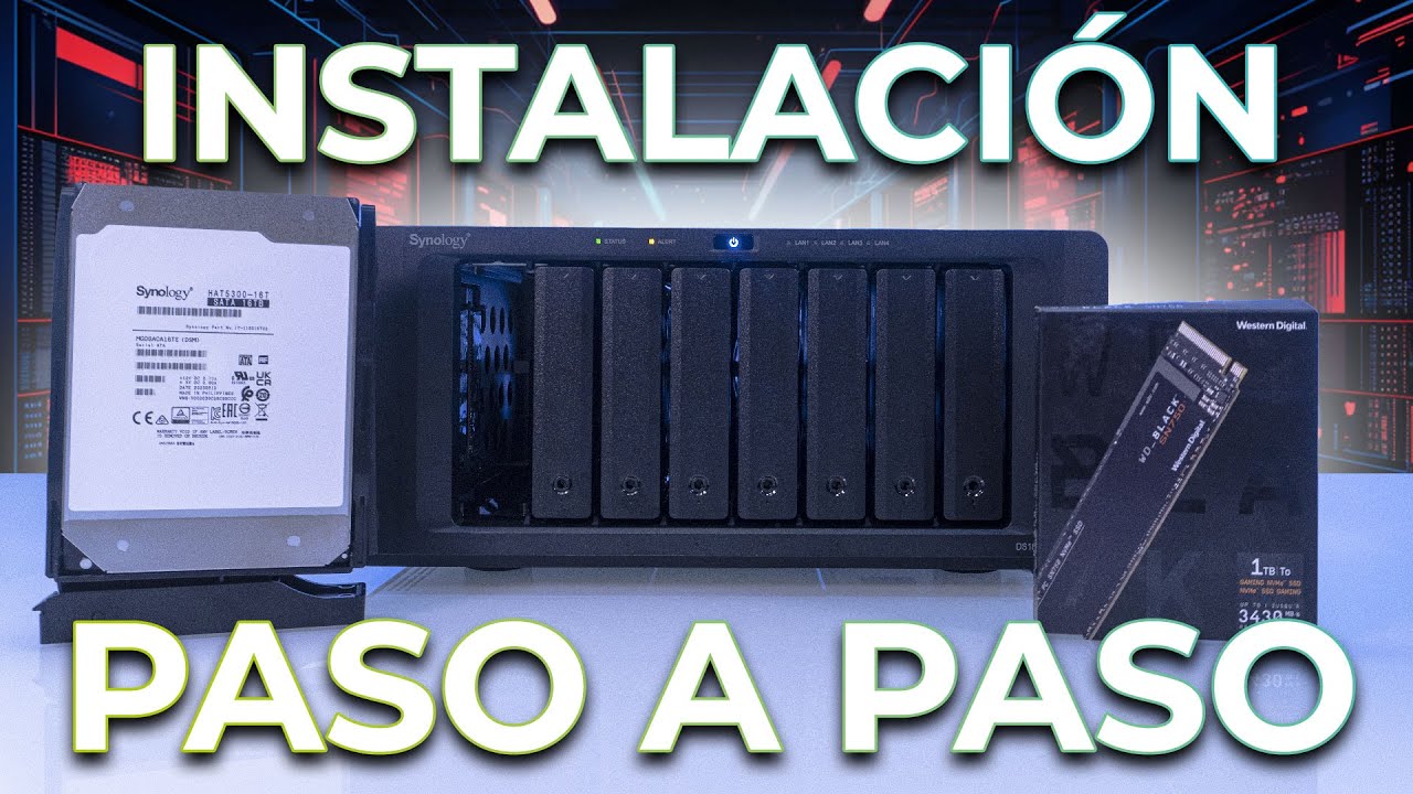 Primeros pasos al instalar servidor NAS Synology DSM 7.2 - Guía de inicio