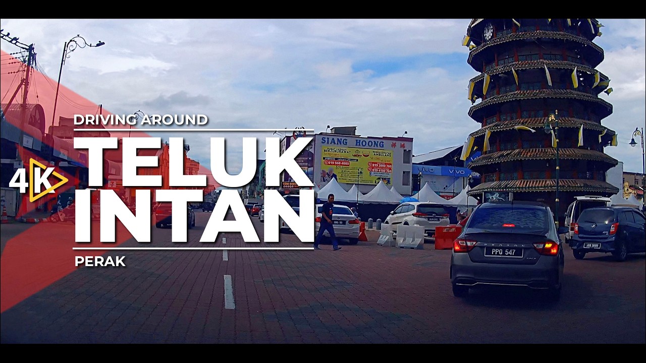 [4K] Driving around TELUK INTAN (Perak)