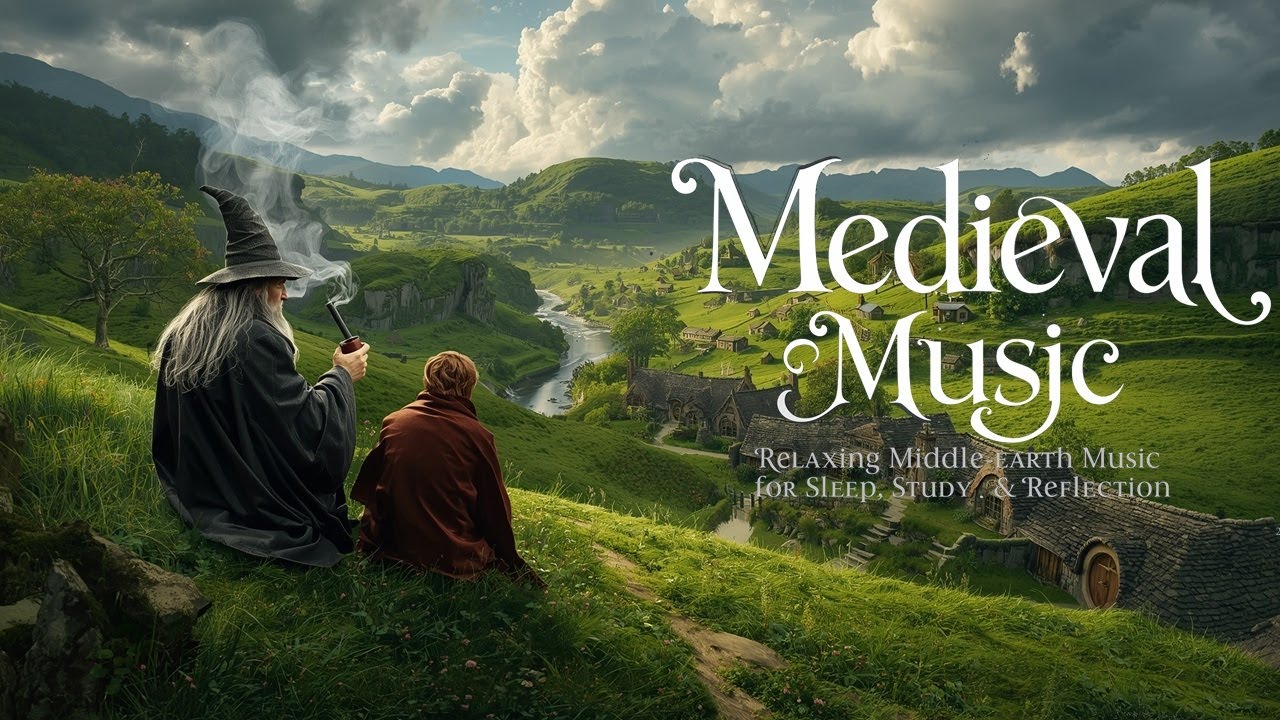 Rain Over the Shire – Gandalf & Frodo | Relaxing Middle-earth Music for Sleep, Study & Reflection