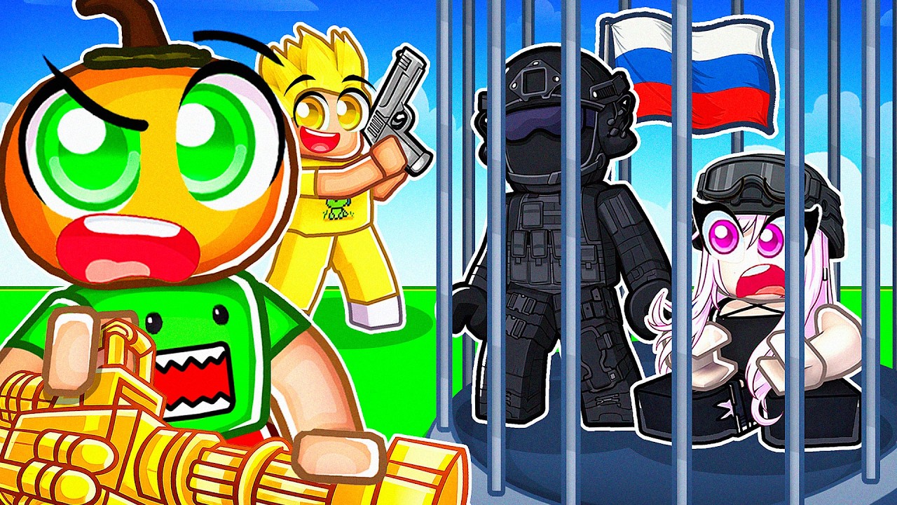 3. D&uuml;nya Savaşında Rus Askerlerini Hapsettik! 🔒💂 | Roblox