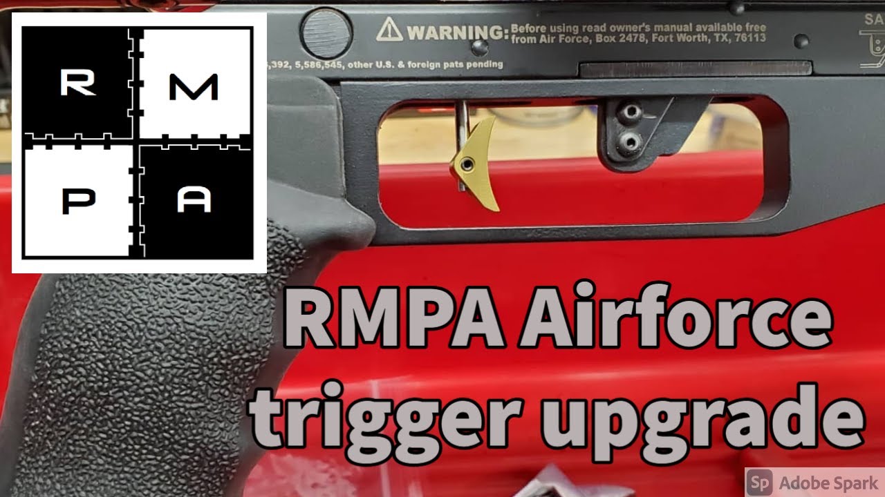 Review of the Rocky Mountain Precision Airguns new Airforce airguns trigger upgrade. Texan, condor.