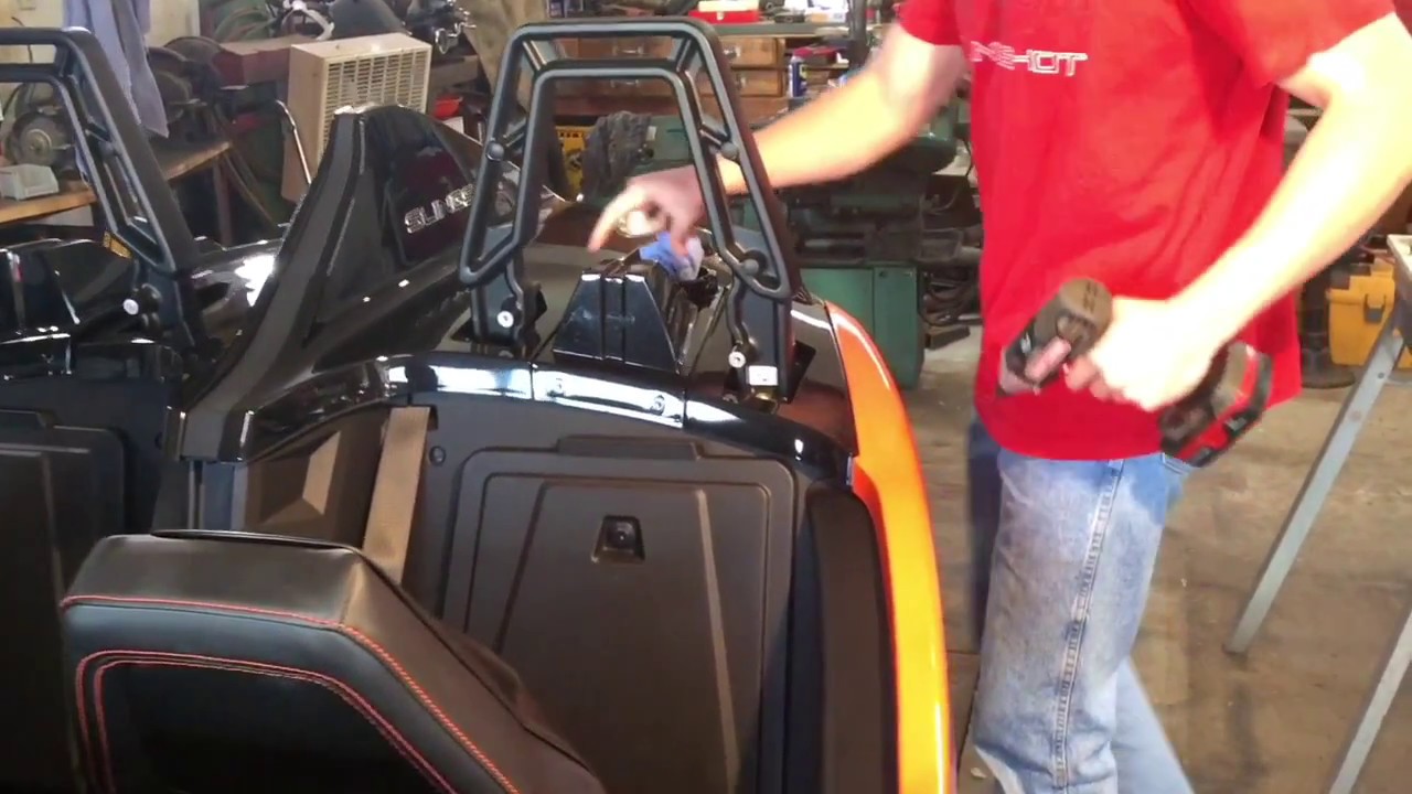 Polaris Sliingshot SLR Rear Body Panel Removal