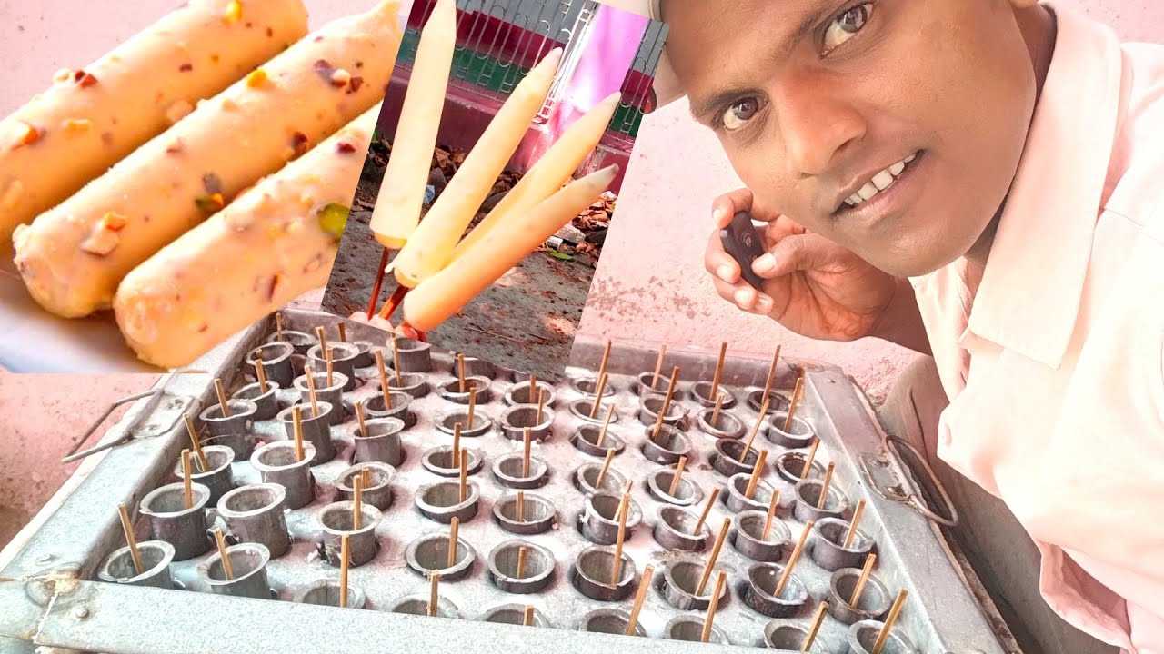 10 मिनट में कैसे जम कर तैयार होता हैं खोवा कुल्फी । How to make khowa kulfi just 10 minutes ।