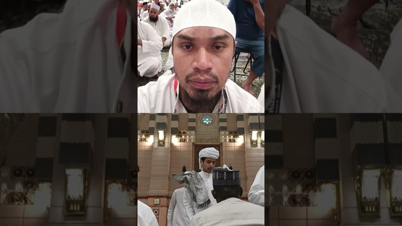 Adzan Shalat Isya di Masjid Nabawi Umrah Hari Ke-3