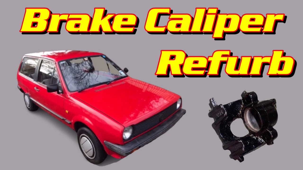 VW Polo MK2 Breadvan ( Brake Caliper  Refurb ) Retro Volkswagen