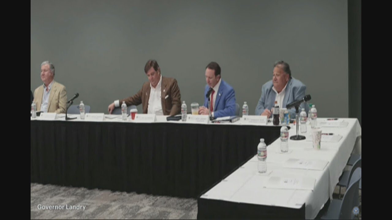 Gov. Jeff Landry makes major coastal announcement