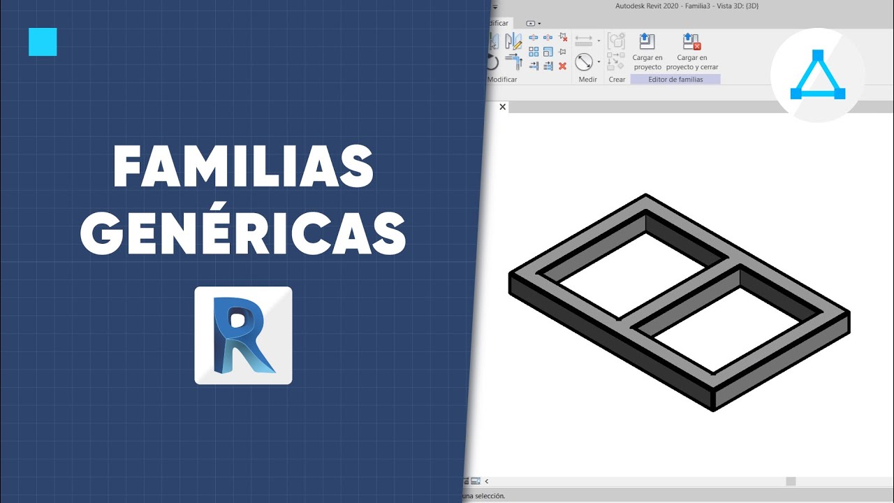 TUTORIAL REVIT: Creación de familias genéricas | Acadity