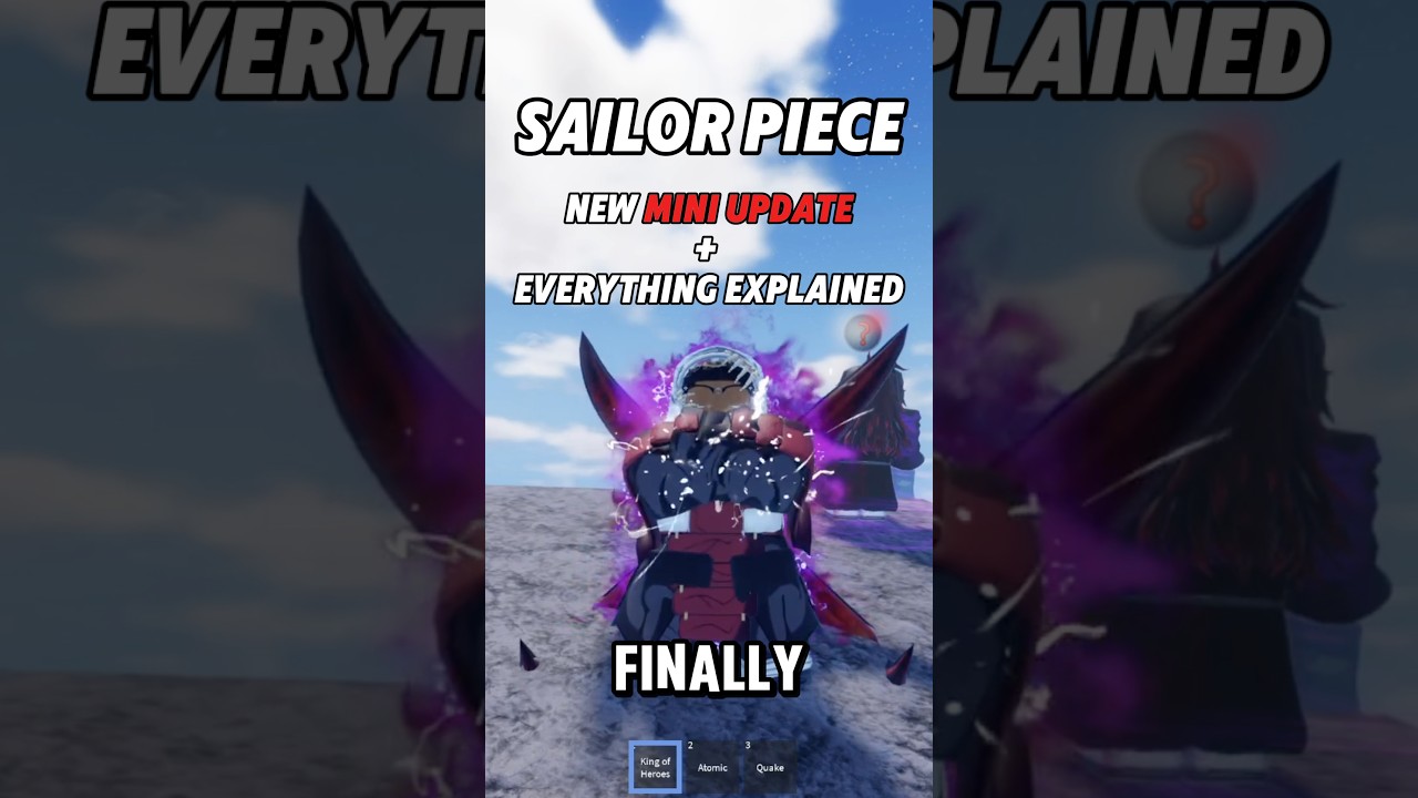 Новое мини-обновление + все объяснения | Sailor Piece #sailorpiece #roblox #captinttb
