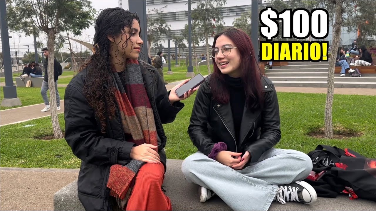 Cuánto GASTAN al día los universitarios en Perú? Entrevista Universidad de Lima