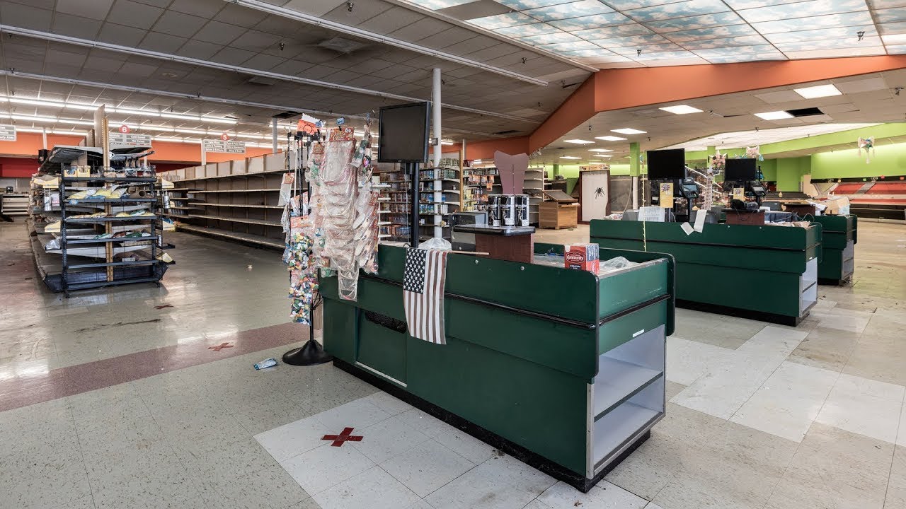 Abandoned Grocery Store With Everything Left Behind