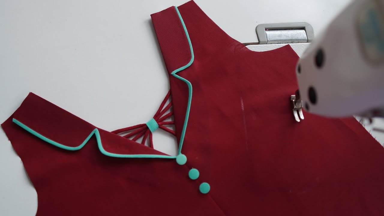 ✅ Unique and creative neck design for sewing lovers