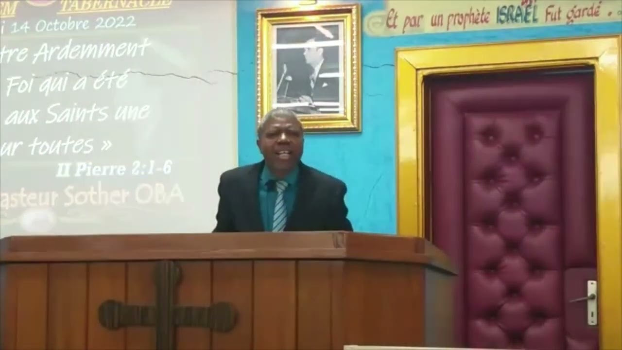 Pasteur Sother Oba - Exhortation sur les temps de la fin
