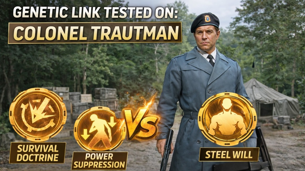 Colonel Trautman Genetic Link Test 🔥 Survival Doctrine vs Power Suppression vs Steel Will