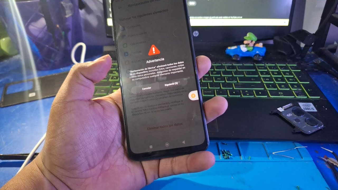 como quitar cuenta de google de poco x5 5g android 14