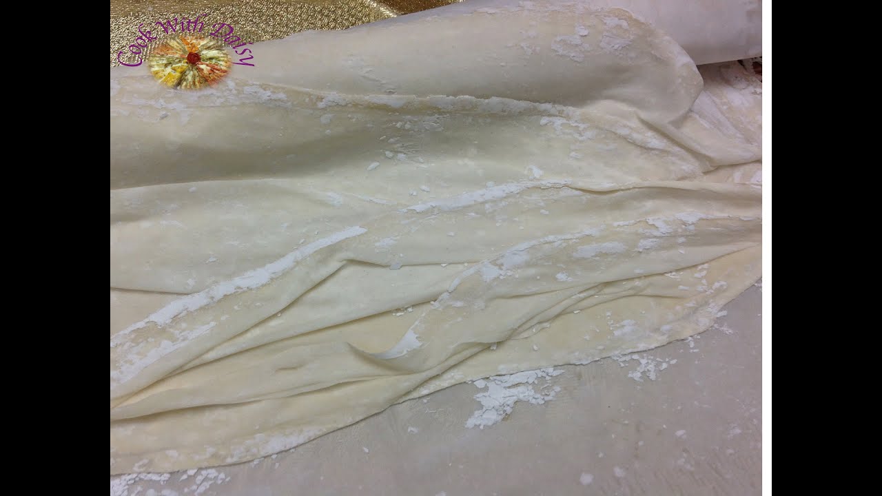 Homemade Phyllo (Filo) dough