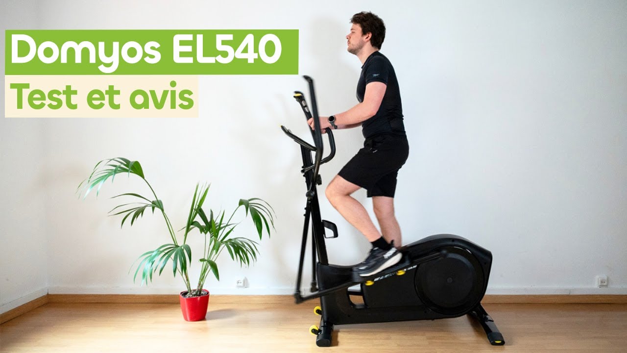 Vélo elliptique Domyos EL540 : Test et Avis