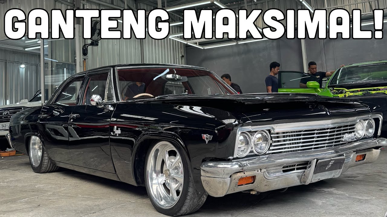 CHEVROLET IMPALA 1966 GUE KAYAK BARU KELUAR DARI DEALER BERKAT NANO COATING!