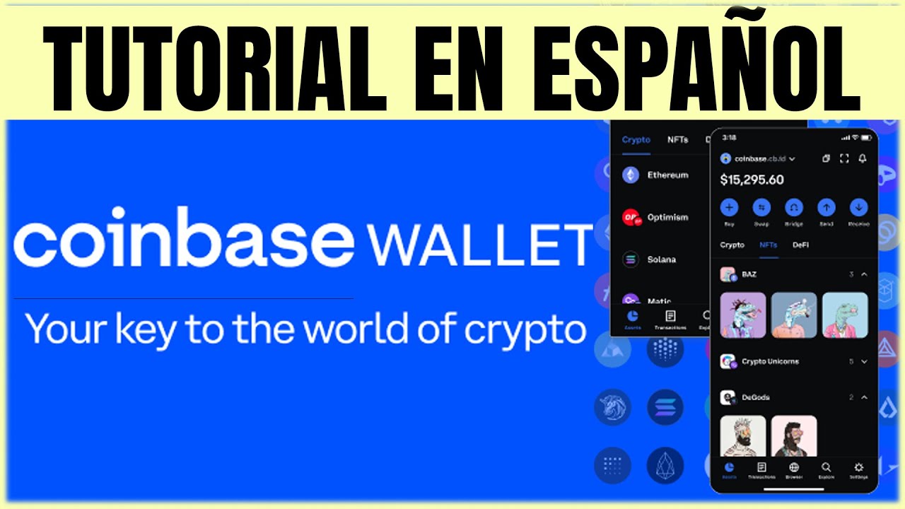 🔵 Tutorial de COINBASE WALLET 2026 || Crear Cuenta y C&oacute;mo Usar
