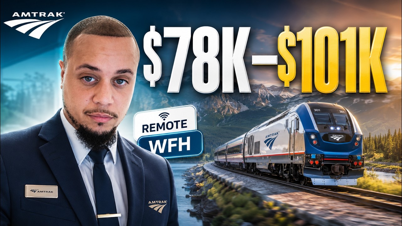 Подождите &mdash; Amtrak нанимает удаленных сотрудников? 5 вакансий для работы из дома в 2026 году, на ...
