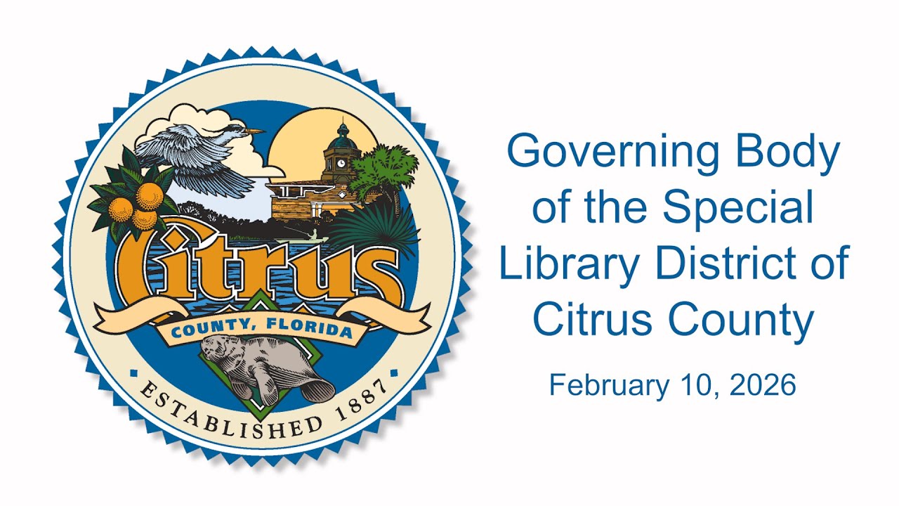 Governing Body of the Library District of Citrus County - February 10, 2026