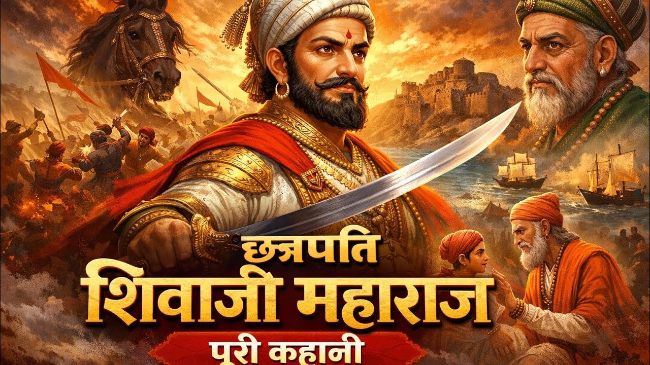 Ai से देखों छत्रपति शिवाजी महाराज के जीवन की कहानी 📖♥️||#chhatrapatishivajimaharaj #historyinhindi 