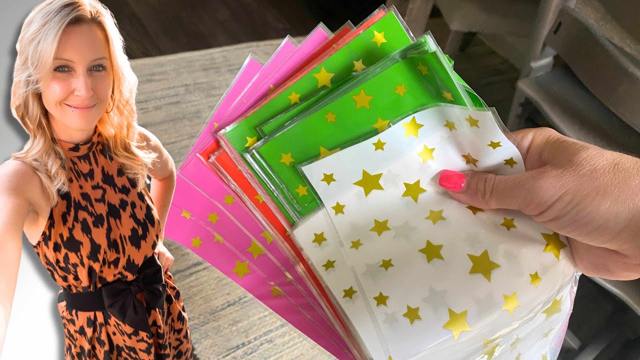 100pc Stars Party Favor/Goodie Bags Review