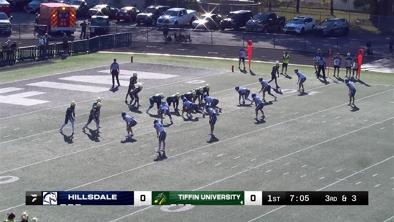 Free D2 Football Live Stream: Hillsdale vs Tiffin | D2 College Football